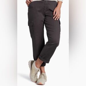 KÜHL Women’s Kultivatr Cargo Crop Pants Size 12 Stretch Utility NWT